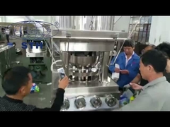 Máquina de presión para tabletas de lavado de doble capa