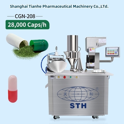 Porcelana TIANHE Cápsulas Vacías de Gelatina Tamaño 00 0  Máquina Llenadora de Cápsulas Semi Automática Automática para Polvo de Hierbas proveedor