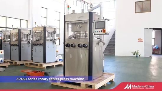 Porcelana 25mm Tablet Automatic Rotary Tablet Press Machine with 100kN Pressure and 40r/min Turret Speed proveedor