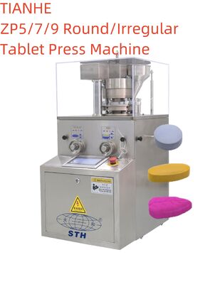 Porcelana TIANHE Touch Screen Control GMP Design Stainless Steel Lab Tablet Press Machine for Pharmaceutical and Chemical Industries proveedor