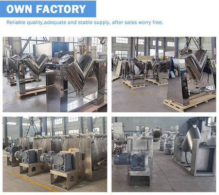 Máquina de mezcla de procesamiento farmacéutico de polvo / gránulo tridimensional TIANHE proveedor