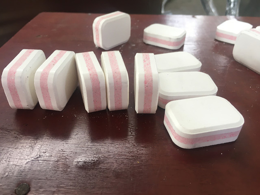Máquina de compresión de tabletas de lavado de vajilla tricolor TIANHE para tabletas de desinfección proveedor
