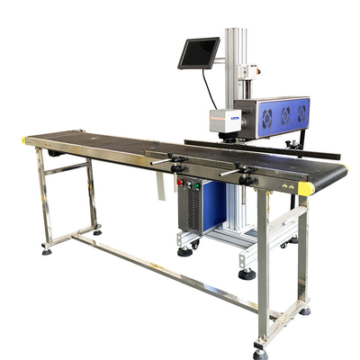 TIANHE 30W CO2 máquina de marcado con láser de mosca, máquina de codificación con láser para el tanque de frasco de botella proveedor