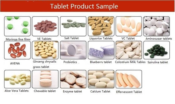 TIANHE 24 Estaciones D Punch Efervescente píldora compresión de la tableta máquina para suplementos alimenticios proveedor