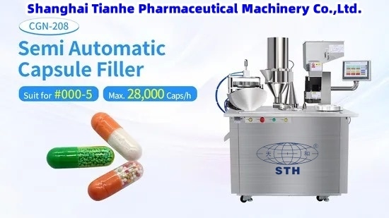 TIANHE Máquina de llenado de cápsulas de gel duro semiautomático proveedor