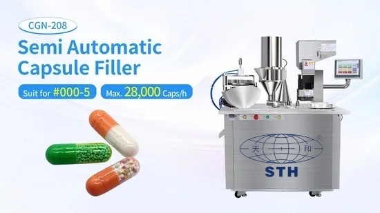 Máquina de llenado de cápsulas semiautomática de gránulos y polvo de TIANHE CGN-208 28000PCS proveedor