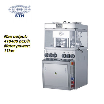 High Speed Rotary Tablet Press with 57 Stations 410400 PCS/H Capacity and Automatic Lubrication System proveedor
