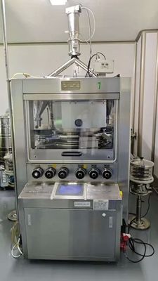 GZP55 High Speed Rotary Tablet Press Machine with 100kN Main Pressure 20kN Pre-Pressure and 396000PCS/H Production Capacity proveedor