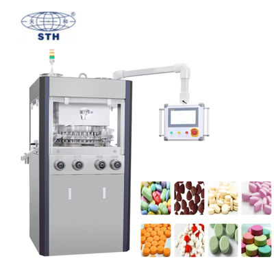 25mm Tablet Automatic Rotary Tablet Press Machine with 100kN Pressure and 40r/min Turret Speed proveedor
