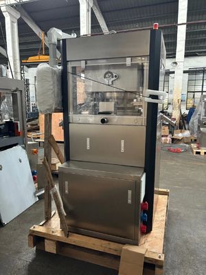 25mm Tablet Automatic Rotary Tablet Press Machine with 100kN Pressure and 40r/min Turret Speed proveedor