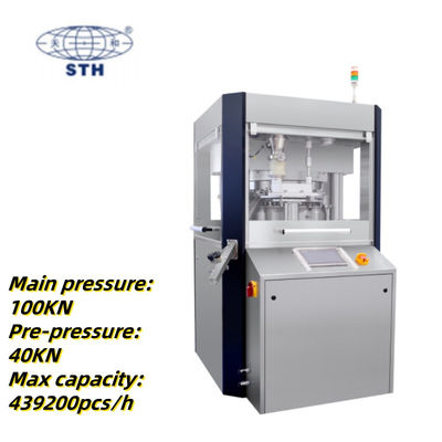 GMP 21 CFR Part 11 High Speed Tablet Press with 61 Stations and 439200 PCS/H Capacity for Pharmaceutical Industry proveedor