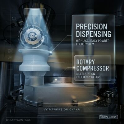 Speed Tablet Press Machine GZPK-45/55 Automatic Tablet Weight Control High-Speed Rotary Press D B Tooling proveedor