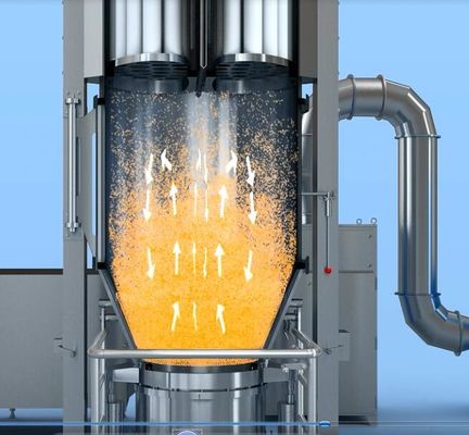 TIANHE GFG300 secador de lecho de tipo fluido para máquinas de procesamiento farmacéutico proveedor