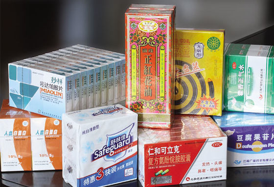Máquina de embalaje de celofán para cajas de perfume TIANHE, embalaje farmacéutico, cajas de medicamentos proveedor